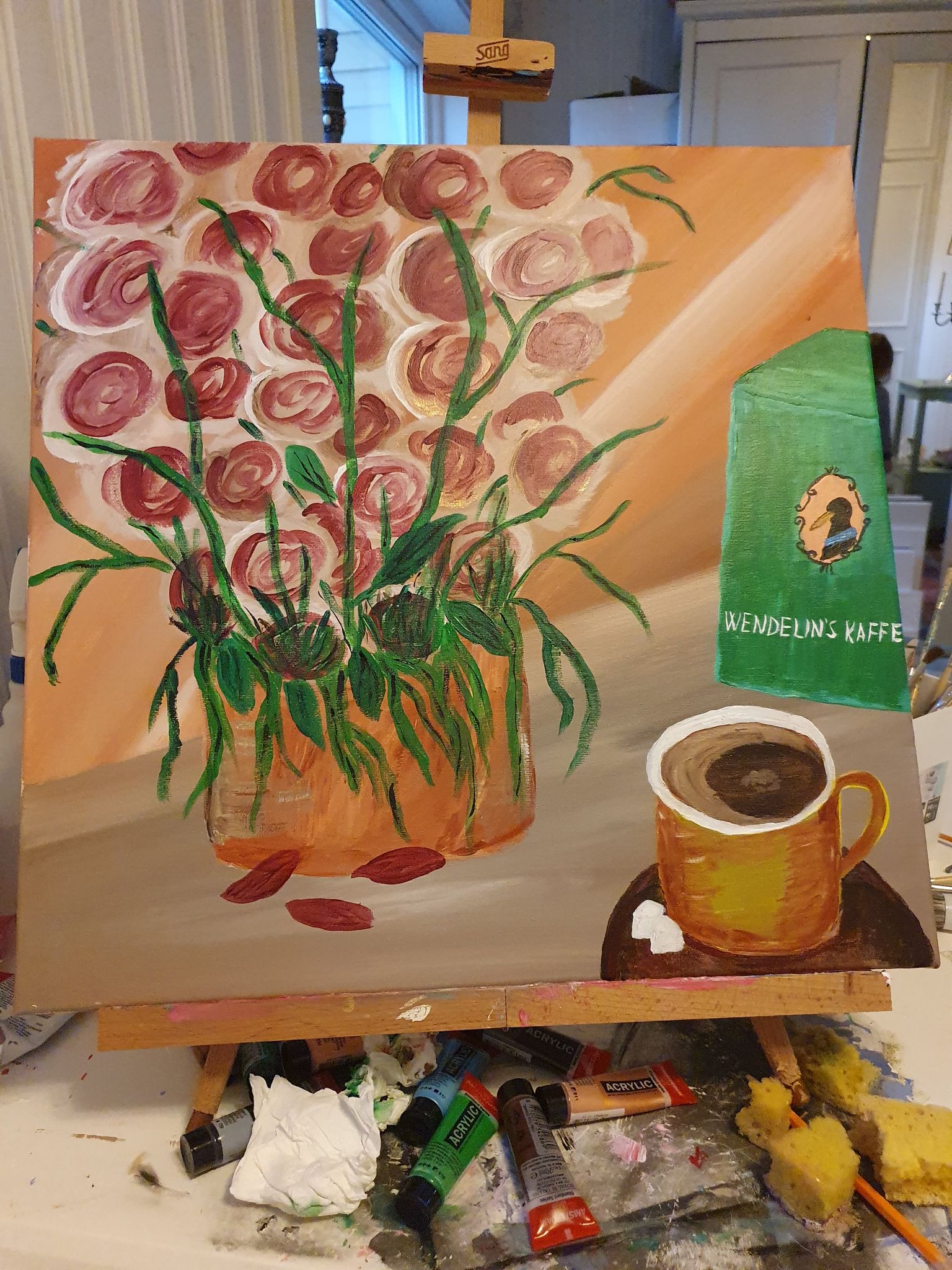 Smaksatt kaffe utan socker och sötningsmedel